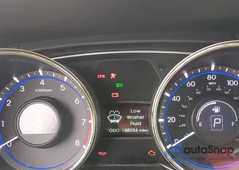 2013 Hyundai Sonata Gls из США, поврежденный, VIN 5NPEB4AC0DH701713